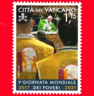 Nuovo - MNH - VATICANO - 2021 - V Giornata Mondiale Dei Poveri – Celebrazione - 1.15 - Neufs