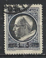 Città Del Vaticano, 1945 - 5 Lire Su 2,50 Lire Medaglioncini, Soprastampati - Nr.107 - Usato° - Oblitérés