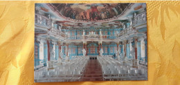 D- Bad Schussenried Wallfahrtskirche Steinhausen Bibliotheksaal Von Dominikus Zimmermann Mit Stückarbeiten Von Joh. Jako - Bad Schussenried