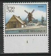 Belgie OCB 1532 ** MNH Met Plaatnummer 1 - 1961-1970