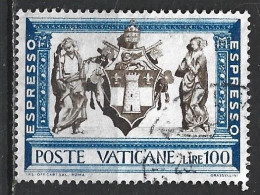 Città Del Vaticano, 1960 - 100 Lire Opere Di Misericordia, Espressi - Nr.E16 Usato° - Eilsendung (Eilpost)