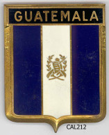 CAL212  - PLAQUE CALANDRE AUTO - GUATEMALA - Other & Unclassified