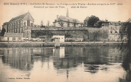 Redon * Institution St Sauveur * Le Collège Vu De La Vilaine * école * Lavoir - Redon