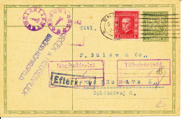 Czechoslovakia Postal Stationery Uprated Postcard Sent To Denmark Brno 5-5-1927 - Postcards