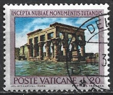 Città Del Vaticano, 1964 - 10 Lire Monumenti Della Nubia - Nr.380 - Usato° - Used Stamps