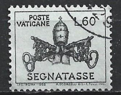 Città Del Vaticano, 1968 - 60 Lire, Segnatasse - Nr.28 Usato° - Strafport