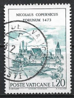 Città Del Vaticano, 1973 - 20 Lire Copernico - Nr.540 - Usato° - Used Stamps