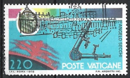 Città Del Vaticano, 1979 - 220 Lire Padre Angelo Secchi - Nr.656 - Usato° - Used Stamps