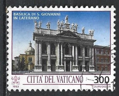 Città Del Vaticano, 1993 - 300 Lire San Giovanni In Laterano - Nr.925 - Usato° - Used Stamps