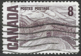 Canada. 1967 Definitives. 8c Purple Used. SG 584 - Gebruikt