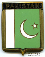 CAL232  - PLAQUE CALANDRE AUTEUR - PAKISTAN - Enameled Signs (after1960)