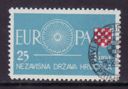 CROATIA - NEZAVISNA DRZAWA HRWATSKA 1960 EUROPA CEPT  USED - 1960