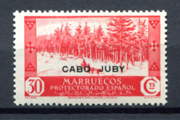 1935/36.CABO JUBY.EDIFIL 80*.NUEVO CON FIJASELLOS(MH). - Kaap Juby