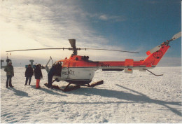 Germany Postcard  Helicopter Service Antarctica  ANT IV Ca Polarstern 01.01.1986 (ST160C) - Voli Polari