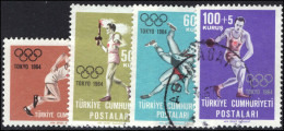 Turkey 1964 Olympic Games Tokyo Fine Used. - Oblitérés