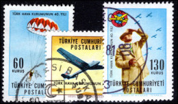 Turkey 1965 40th Anniv Of Turkish Civil Aviation League Fine Used. - Usados