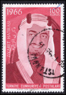 Turkey 1966 Visit Of King Of Saudi Arabia Fine Used. - Oblitérés