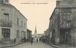 Le Gavre * La Rue De L'église * Villageois - Le Gavre