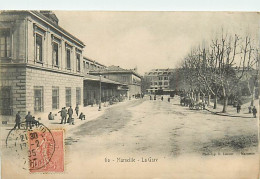 13 MARSEILLE - La Gare - Stazione, Belle De Mai, Plombières