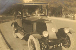 Automobile Ancienne Marque Renault RENAULT Type Modèle ? * 1924 * Auto Voiture * Photo Ancienne 9.5x6.6cm - Passenger Cars