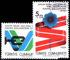 Turkey 1978 Human Rights Fine Used. - Usati