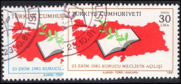 Turkey 1981 Constituent Assembly Fine Used. - Gebruikt