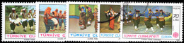 Turkey 1981 Europa And Folk Dances Fine Used. - Oblitérés