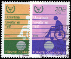 Turkey 1981 Inernational Year Of The Disabled Fine Used. - Usati