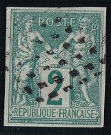 Guadeloupe - Colonies Générales N°30 Oblitéré Losange 49 Points - TB - Used Stamps