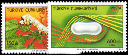 Turkey 1989 Silk Industry Unmounted Mint. - Unused Stamps