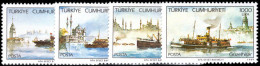 Turkey 1989 Steamers Unmounted Mint. - Nuovi