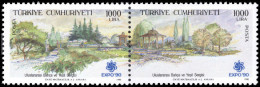 Turkey 1990 International Garden And Greenery Exposition Unmounted Mint. - Unused Stamps