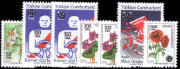 Turkey 1990 Provisional Set Unmounted Mint. - Ungebraucht