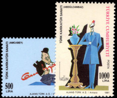 Turkey 1991 Caricature Unmounted Mint. - Ungebraucht