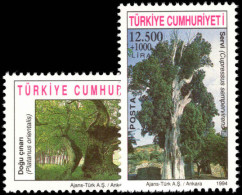 Turkey 1994 Trees Unmounted Mint. - Unused Stamps