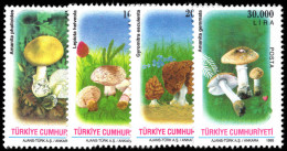 Turkey 1995 Fungi Unmounted Mint. - Nuovi