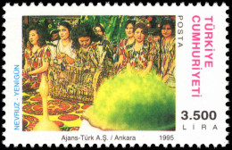 Turkey 1995 Nevruz Festival Unmounted Mint. - Unused Stamps