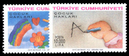Turkey 1996 Children's Rights Unmounted Mint. - Unused Stamps