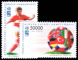 Turkey 1996 European Football Championship Unmounted Mint. - Neufs