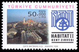 Turkey 1996 HABITAT II Unmounted Mint. - Neufs