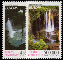 Turkey 2001 Europa. Water Resources Unmounted Mint. - Nuovi