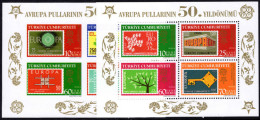 Turkey 2005 Euro Stamp Anniversary Souvenir Sheet Unmounted Mint. - Nuovi