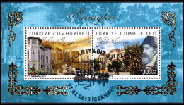 Turkey 2013 Palaces Souvenir Sheet Fine Used. - Usados