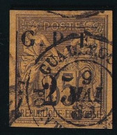 Guadeloupe N°2 - Oblitéré Pointe à Pitre - TB - Used Stamps