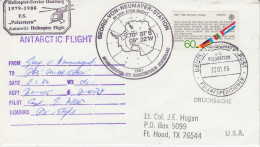 Germany ANT-IV Heli Flight From Georg Von Neumayer To Polarstern  Ca Polarstern 02.01.1986 (ST163B) - Voli Polari