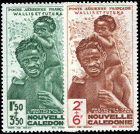 Wallis And Futuna 1942 Child Welfare Lightly Mounted Mint. - Ongebruikt