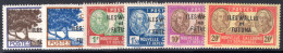 Wallis And Futuna 1944 Vichy Definative Set Lightly Mounted Mint. - Ongebruikt