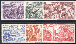 Wallis And Futuna 1946 From Chad To The Rhine Lightly Mounted Mint. - Unused Stamps