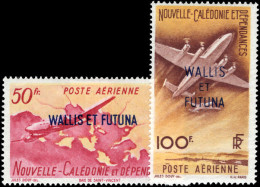 Wallis And Futuna 1949 Airs Lightly Mounted Mint. - Neufs