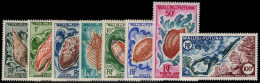 Wallis And Futuna 1962-63 Marine Fauna Unmounted Mint. - Unused Stamps